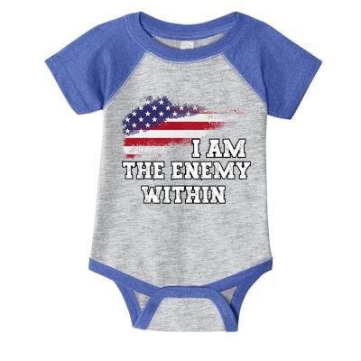 I Am The Enemy Within Infant Baby Jersey Bodysuit
