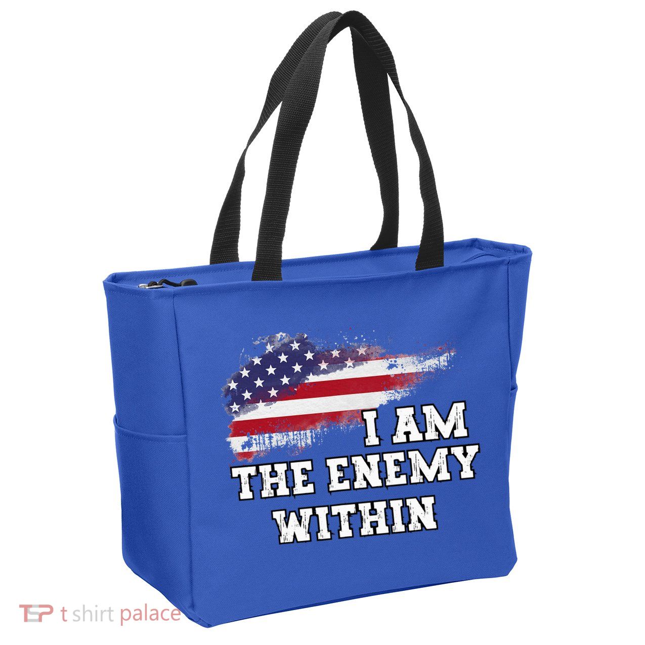 I Am The Enemy Within Zip Tote Bag
