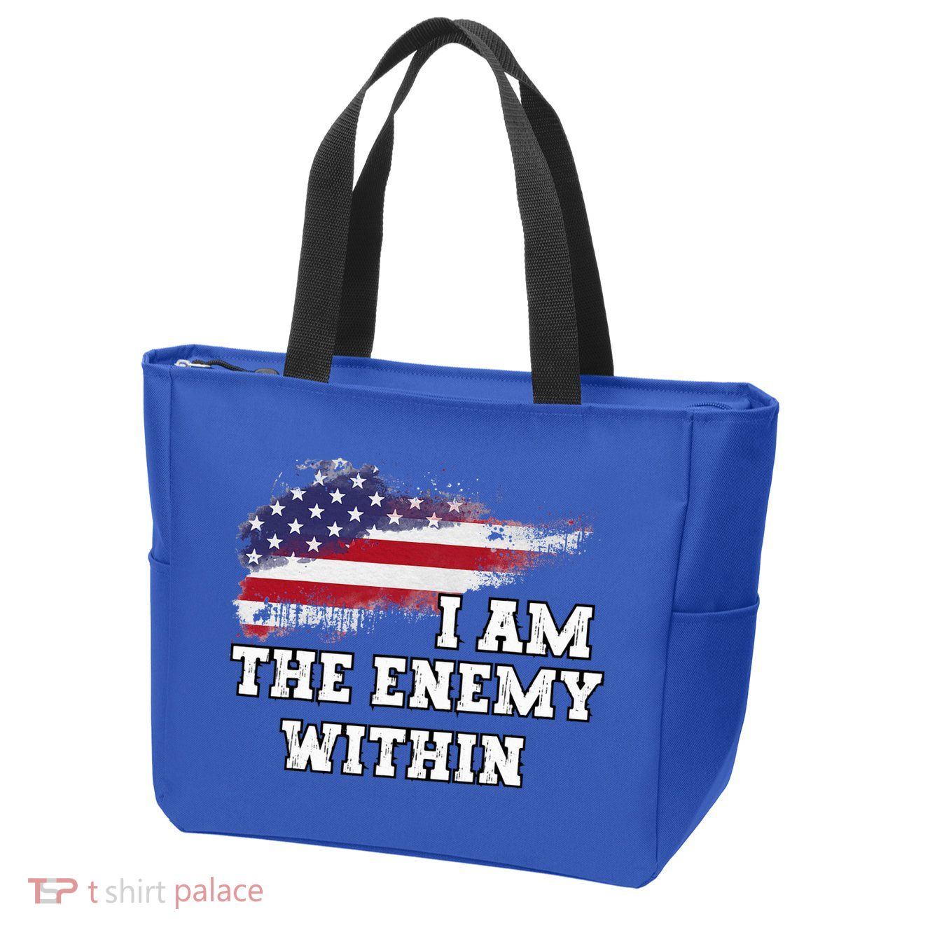 I Am The Enemy Within Zip Tote Bag