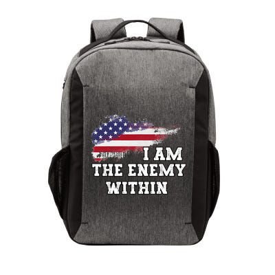 I Am The Enemy Within Vector Backpack