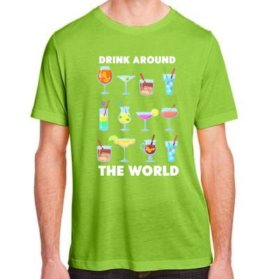 Ing Around The World Adult Vacation Showcase Gift Great Gift Adult ChromaSoft Performance T-Shirt