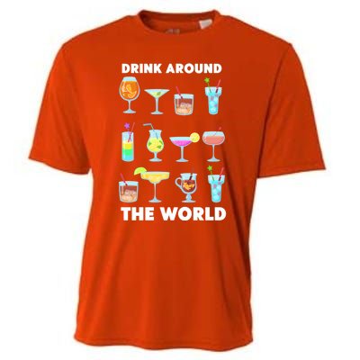 Ing Around The World Adult Vacation Showcase Gift Great Gift Cooling Performance Crew T-Shirt