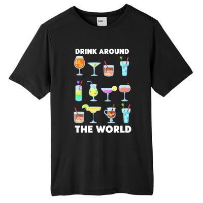 Ing Around The World Adult Vacation Showcase Gift Great Gift Tall Fusion ChromaSoft Performance T-Shirt