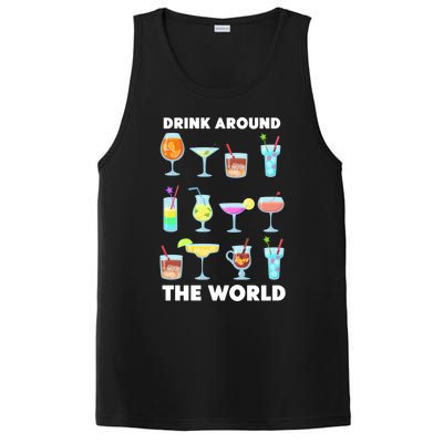 Ing Around The World Adult Vacation Showcase Gift Great Gift PosiCharge Competitor Tank