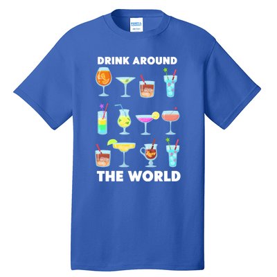 Ing Around The World Adult Vacation Showcase Gift Great Gift Tall T-Shirt