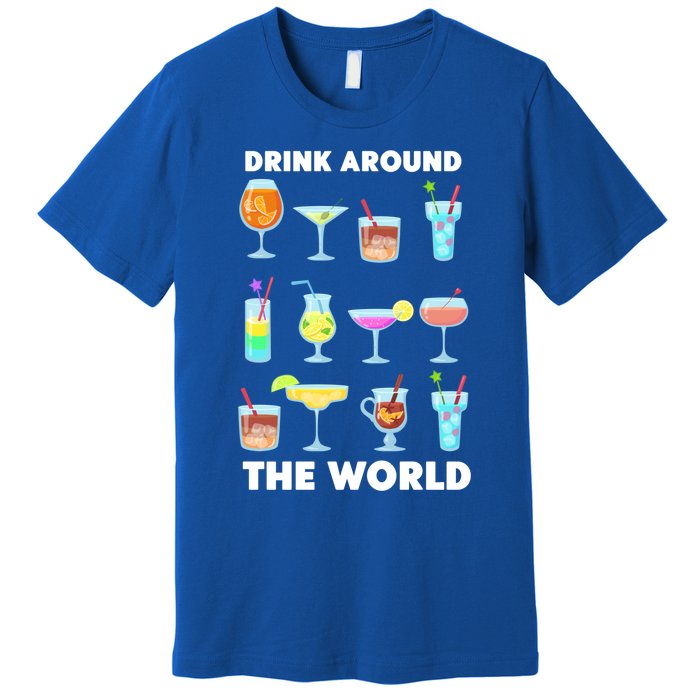 Ing Around The World Adult Vacation Showcase Gift Great Gift Premium T-Shirt