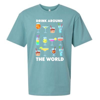 Ing Around The World Adult Vacation Showcase Gift Great Gift Sueded Cloud Jersey T-Shirt