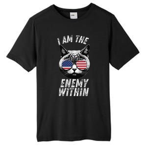 I Am The Enemy Within Kamala Harris 2024 Tall Fusion ChromaSoft Performance T-Shirt