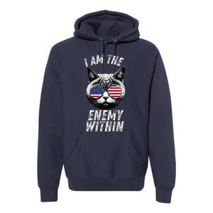 I Am The Enemy Within Kamala Harris 2024 Premium Hoodie