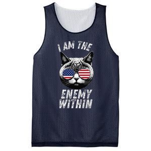 I Am The Enemy Within Kamala Harris 2024 Mesh Reversible Basketball Jersey Tank