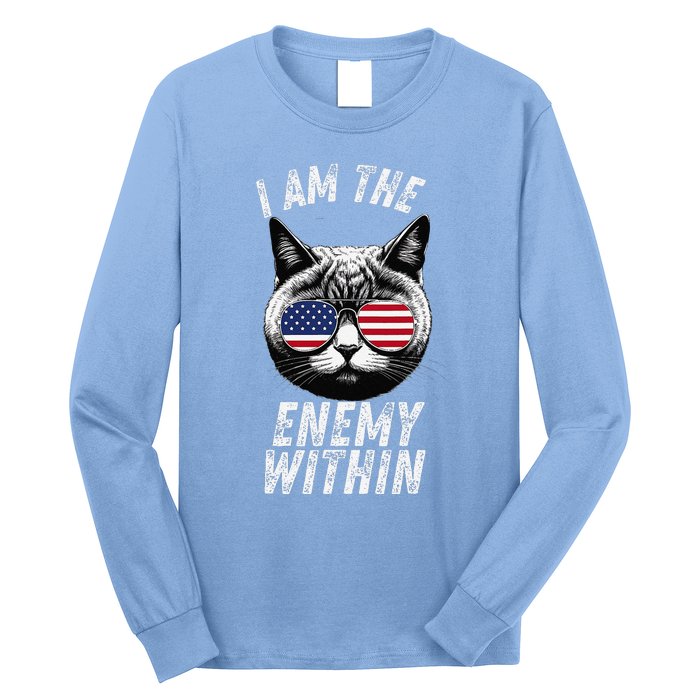 I Am The Enemy Within Kamala Harris 2024 Long Sleeve Shirt