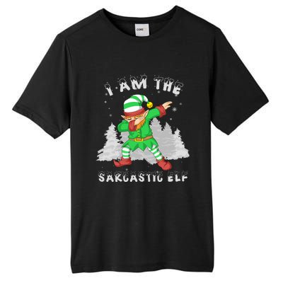 I Am The Sarcastic Elf Tall Fusion ChromaSoft Performance T-Shirt