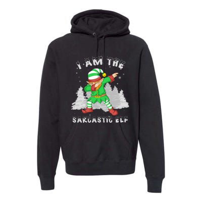 I Am The Sarcastic Elf Premium Hoodie