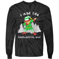 I Am The Sarcastic Elf Tie-Dye Long Sleeve Shirt