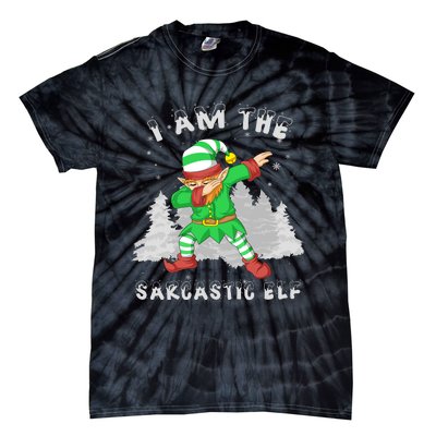 I Am The Sarcastic Elf Tie-Dye T-Shirt