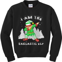 I Am The Sarcastic Elf Kids Sweatshirt