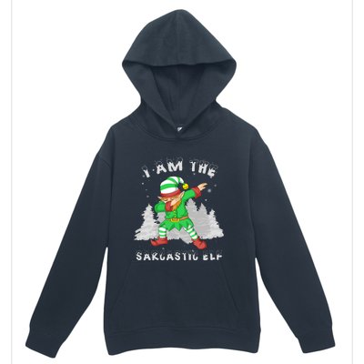 I Am The Sarcastic Elf Urban Pullover Hoodie