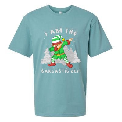 I Am The Sarcastic Elf Sueded Cloud Jersey T-Shirt