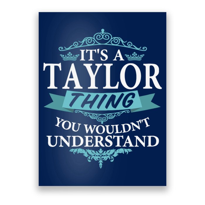 ItS A Taylor Thing You WouldnT Understand V4 Poster