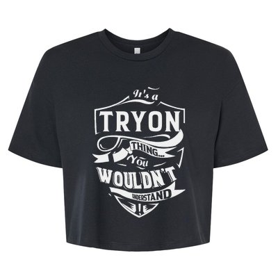 ItS A Tryon Thing Gifts Bella+Canvas Jersey Crop Tee