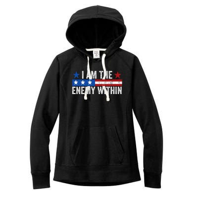 I Am The Enemy Within Outfit Women's Fleece Hoodie