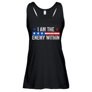 I Am The Enemy Within Outfit Ladies Essential Flowy Tank