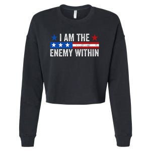 I Am The Enemy Within Outfit Cropped Pullover Crew