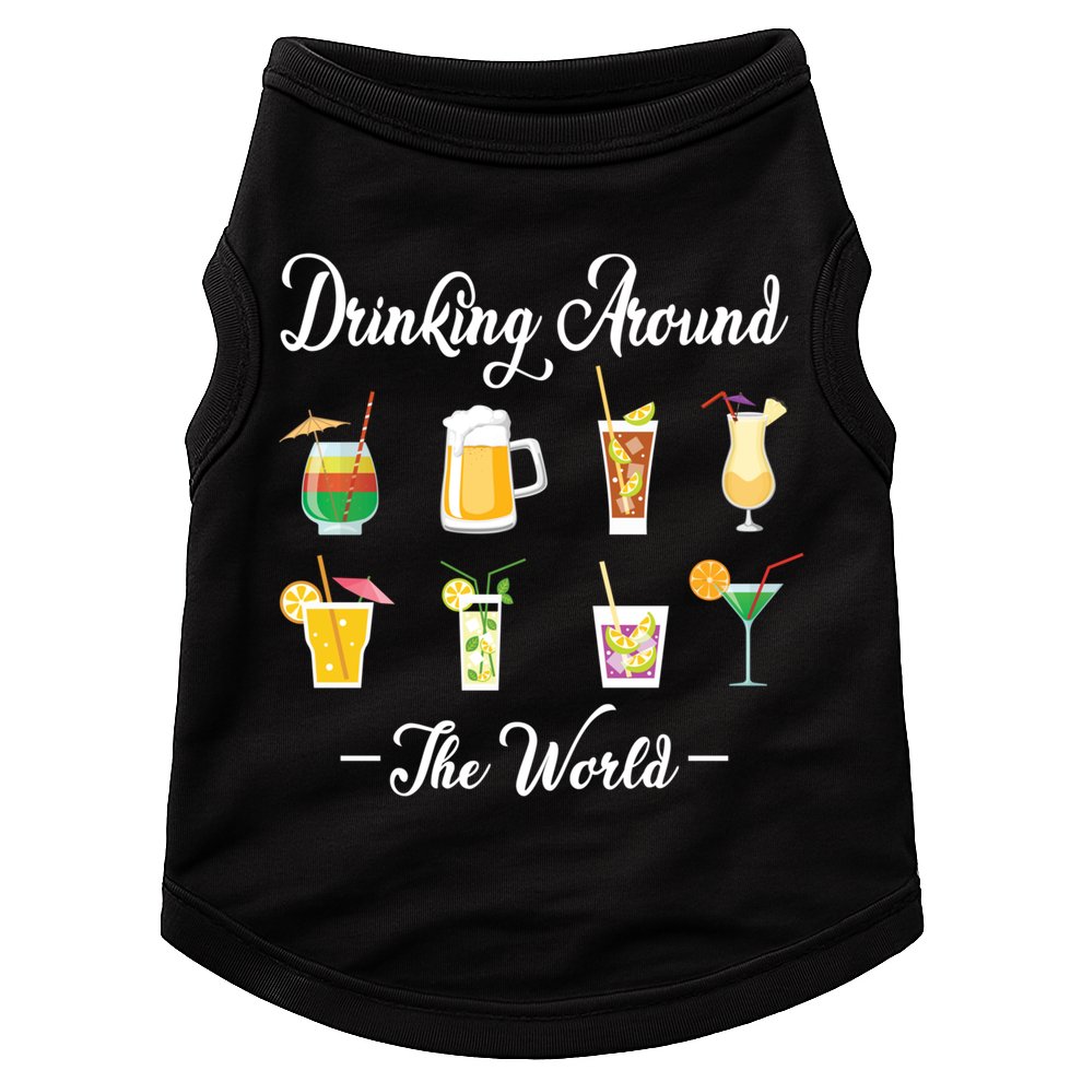 Ing Around The World Lovers Traveler Ing Gift Doggie Tank