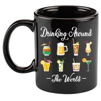 Ing Around The World Lovers Traveler Ing Gift 11oz C Handle Ceramic Mug
