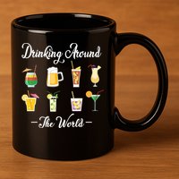 Ing Around The World Lovers Traveler Ing Gift 11oz C Handle Ceramic Mug