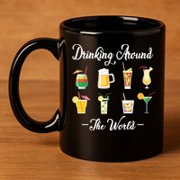 Ing Around The World Lovers Traveler Ing Gift 11oz C Handle Ceramic Mug