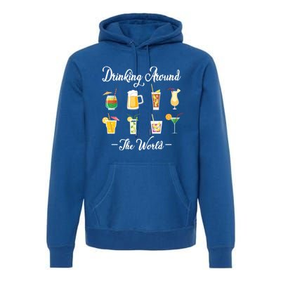 Ing Around The World Lovers Traveler Ing Gift Premium Hoodie