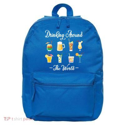 Ing Around The World Lovers Traveler Ing Gift 16 in Basic Backpack