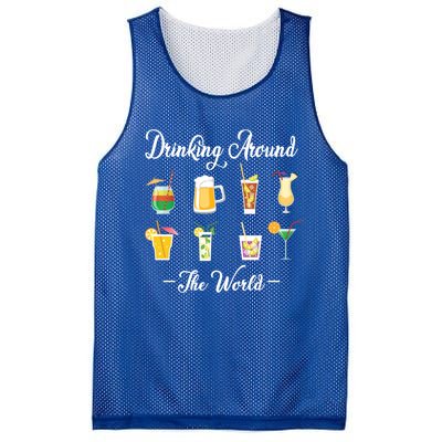 Ing Around The World Lovers Traveler Ing Gift Mesh Reversible Basketball Jersey Tank