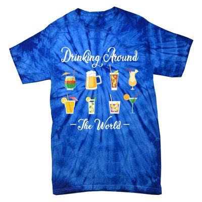 Ing Around The World Lovers Traveler Ing Gift Tie-Dye T-Shirt