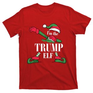 I Am The Trump Elf Funny Donald Trump Christmas Holiday Season T-Shirt