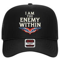 I Am The Enemy Within High Crown Mesh Back Trucker Hat