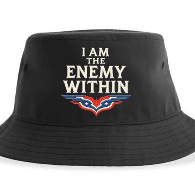 I Am The Enemy Within Sustainable Bucket Hat