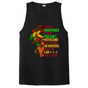 I am The Storm Wo Juneteenth Black History Month PosiCharge Competitor Tank