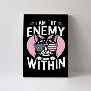 I Am The Enemy Within Kamala Harris 2024 Canvas