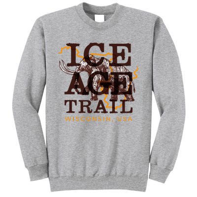 I.C.E A.G.E Trail Wisconsin Usa Tall Sweatshirt