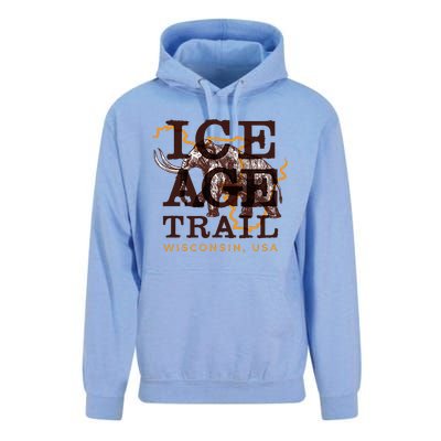 I.C.E A.G.E Trail Wisconsin Usa Unisex Surf Hoodie