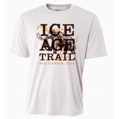 I.C.E A.G.E Trail Wisconsin Usa Cooling Performance Crew T-Shirt