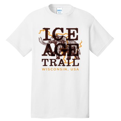 I.C.E A.G.E Trail Wisconsin Usa Tall T-Shirt