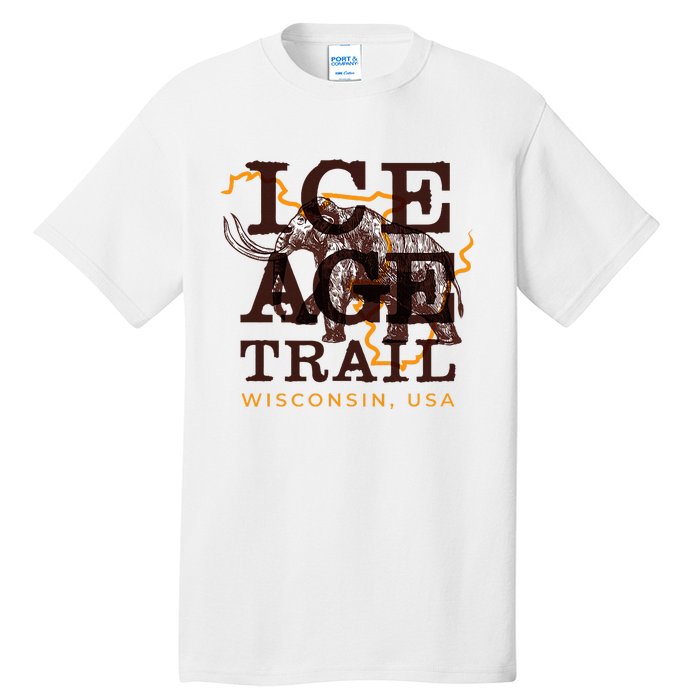 I.C.E A.G.E Trail Wisconsin Usa Tall T-Shirt