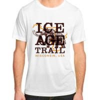 I.C.E A.G.E Trail Wisconsin Usa Adult ChromaSoft Performance T-Shirt