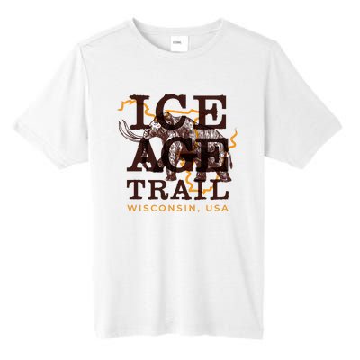 I.C.E A.G.E Trail Wisconsin Usa Tall Fusion ChromaSoft Performance T-Shirt