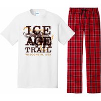 I.C.E A.G.E Trail Wisconsin Usa Pajama Set