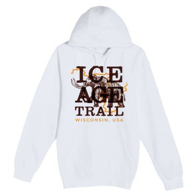 I.C.E A.G.E Trail Wisconsin Usa Premium Pullover Hoodie