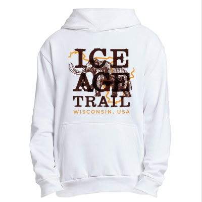 I.C.E A.G.E Trail Wisconsin Usa Urban Pullover Hoodie